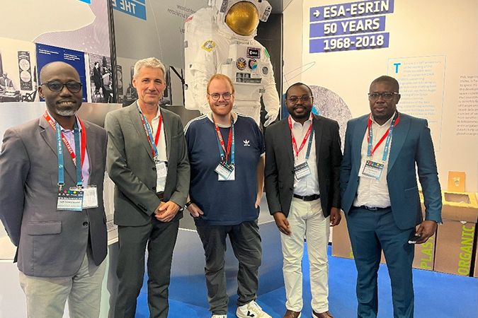 L'UVCI représente la Côte d'Ivoire au Symposium EO for Africa 2024 à l'ESA-ESRIN en Italie