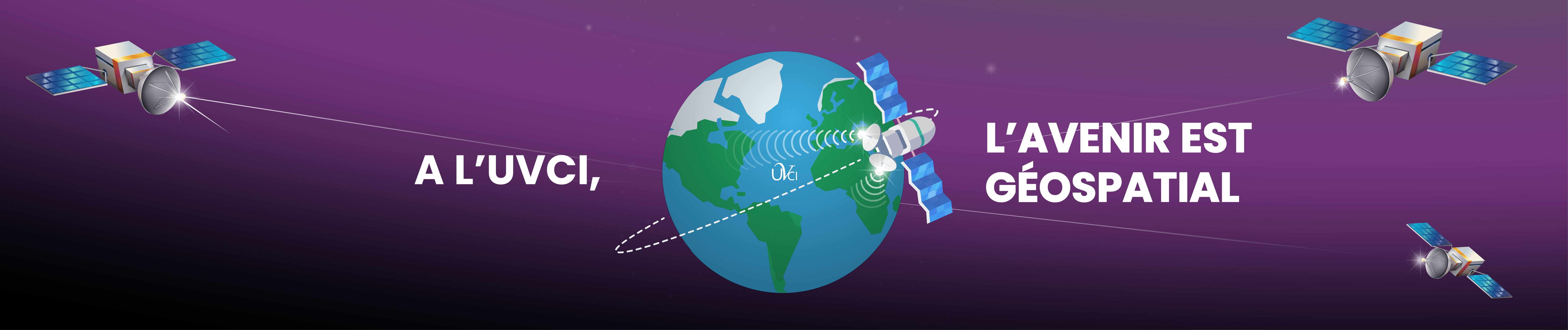 Bannière géospatial